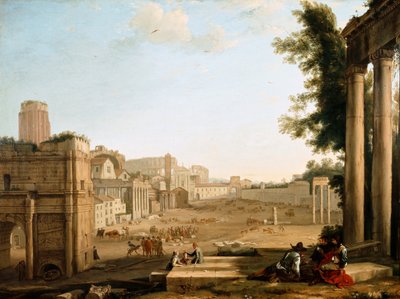 Das Campo Vaccino, Rom von Claude Lorrain